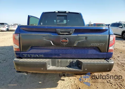 2021 Nissan Titan Sv из США, поврежденный, VIN 1N6AA1ED3MN519164